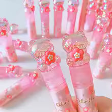 Kuki Creative Lipstick-Style Cat Eraser - Kawaii Novelty Student