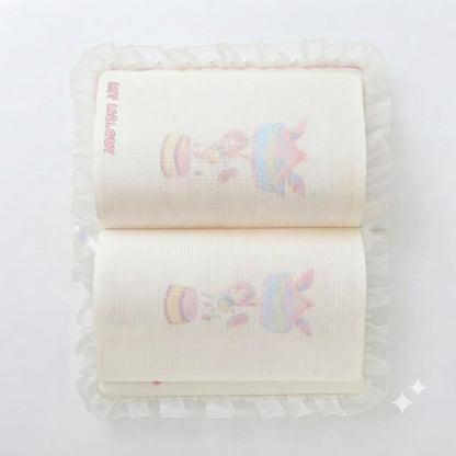 Sanrio My Melody Lace-Trimmed Square PU Journal | 160 Pages