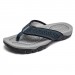 Mens Thong Sandals Indoor and Outdoor Beach Flip Flop Blue (Size 10)