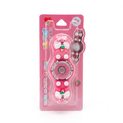 Strawberry Shiba Inu Fidget Spinner Eraser – Kawaii Novelty Stationery