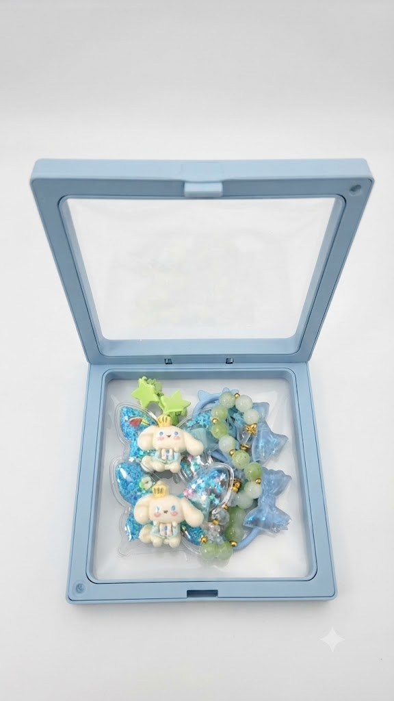 Cinnamoroll-Inspired Hair Accessories Display Box – Kawaii Organizer