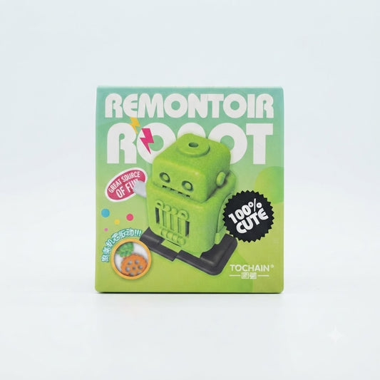 Tochain E2019 Mini Robot Eraser | Super Cute Wind-Up Stationery Toy
