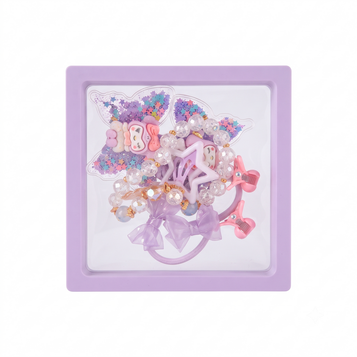 Hair Clips for Girls Kids Cute Hair Clips & Pins Set for Baby & Small Girls, Birthday Gift Items & Hair Accessories (Random Colors & Designs)