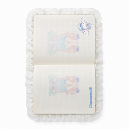 Sanrio Kuromi Pearl & Lace Square Journal (148x148mm) | US Stores India