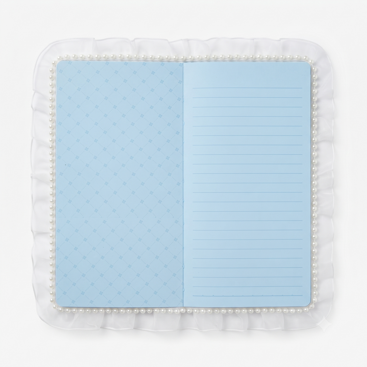 Sanrio Kuromi Pearl & Lace Square Journal (148x148mm) | US Stores India