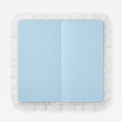 Sanrio Kuromi Pearl & Lace Square Journal (148x148mm) | US Stores India