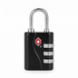 CJSJ Travel Sentry TSA-Accepted 3-Digit Combination Luggage Lock – Black