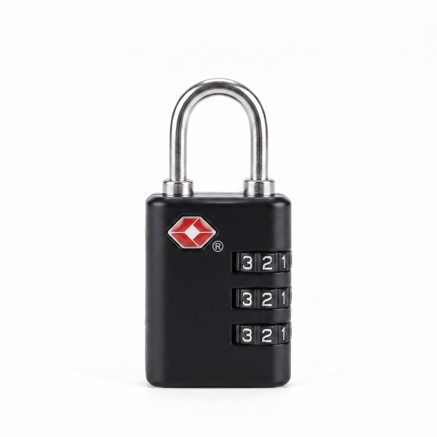 CJSJ Travel Sentry 3-Digit Combination Luggage Lock – Black