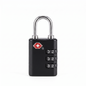 CJSJ Travel Sentry 3-Digit Combination Luggage Lock – Black