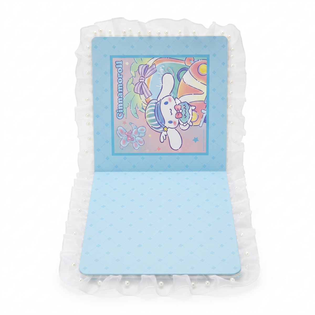 Sanrio Kuromi Pearl & Lace Square Journal (148x148mm) | US Stores India