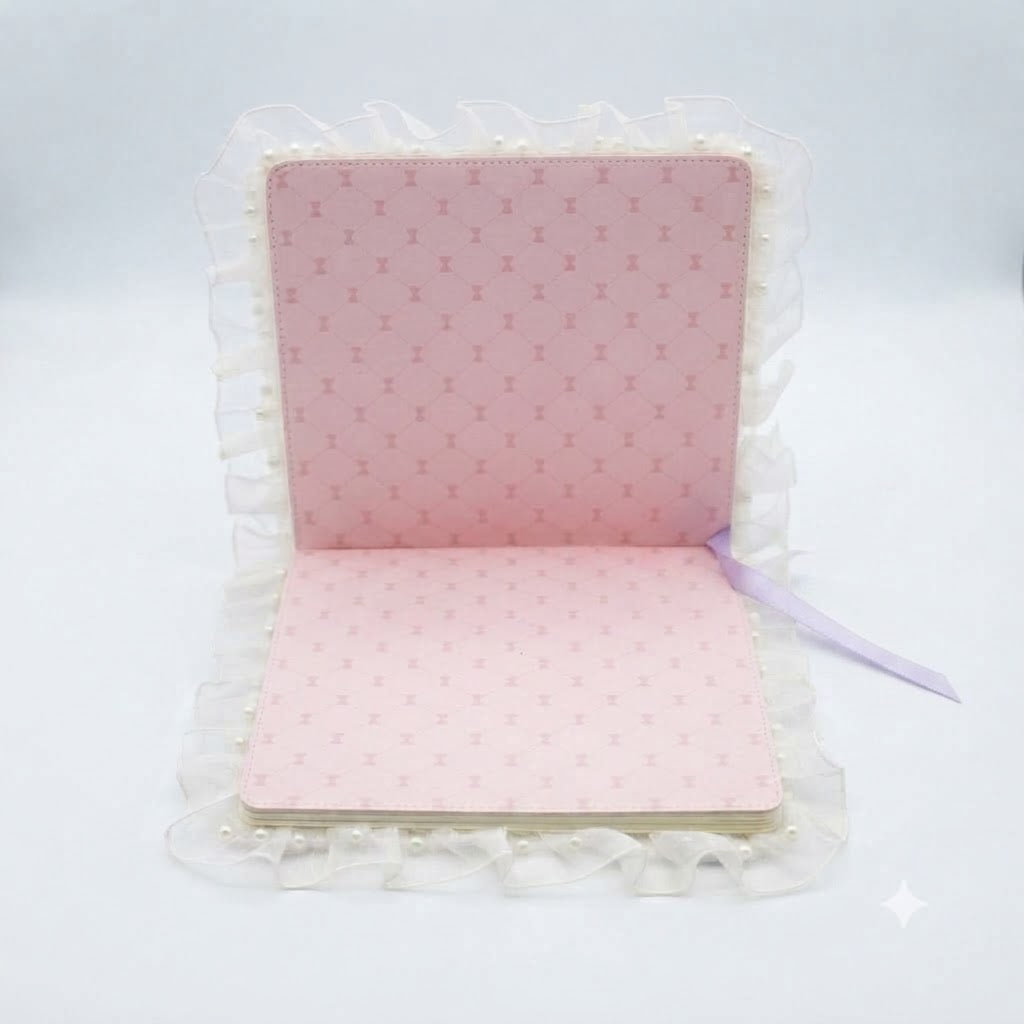 Sanrio My Melody Lace-Trimmed Square PU Journal | 160 Pages
