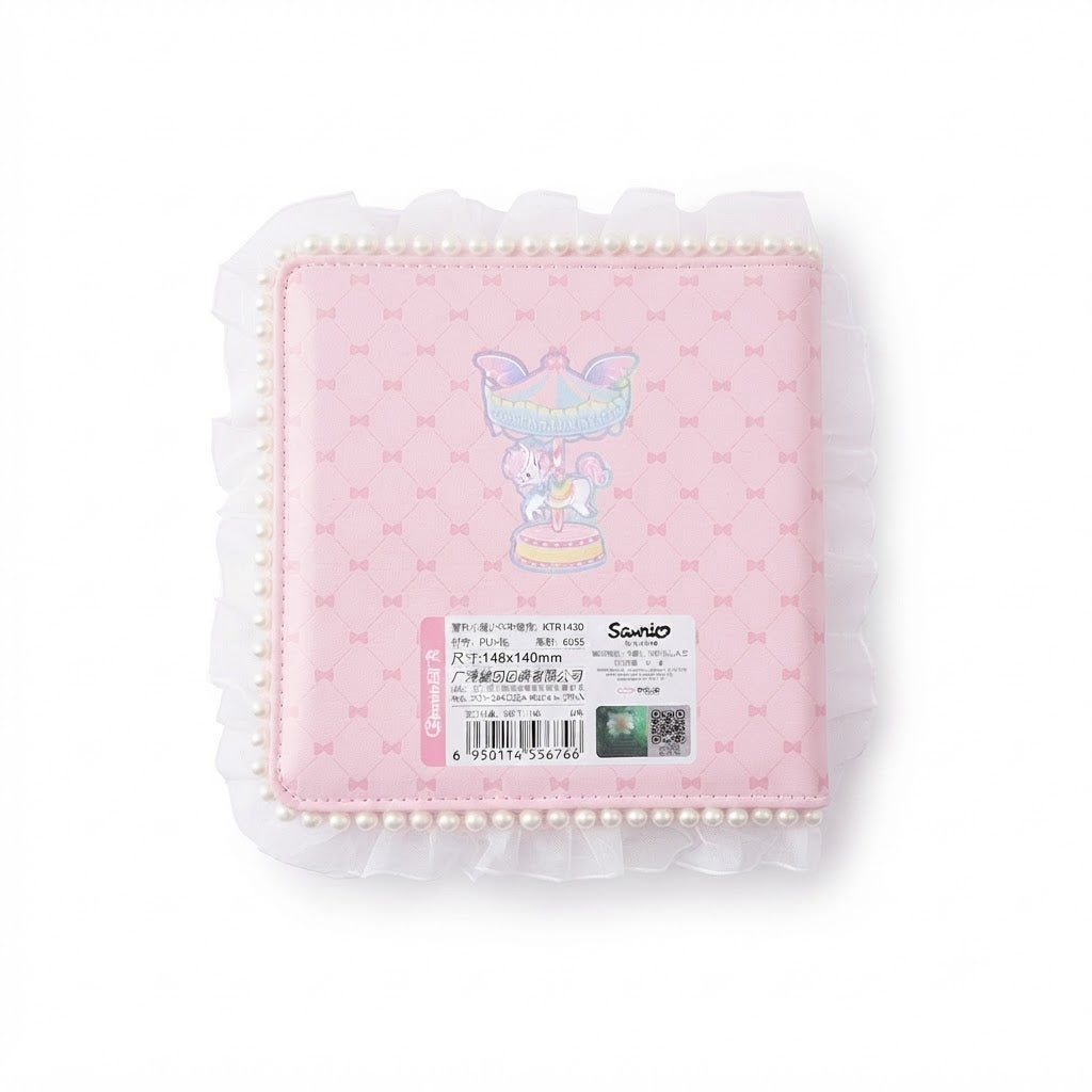 Sanrio My Melody Lace-Trimmed Square PU Journal | 160 Pages