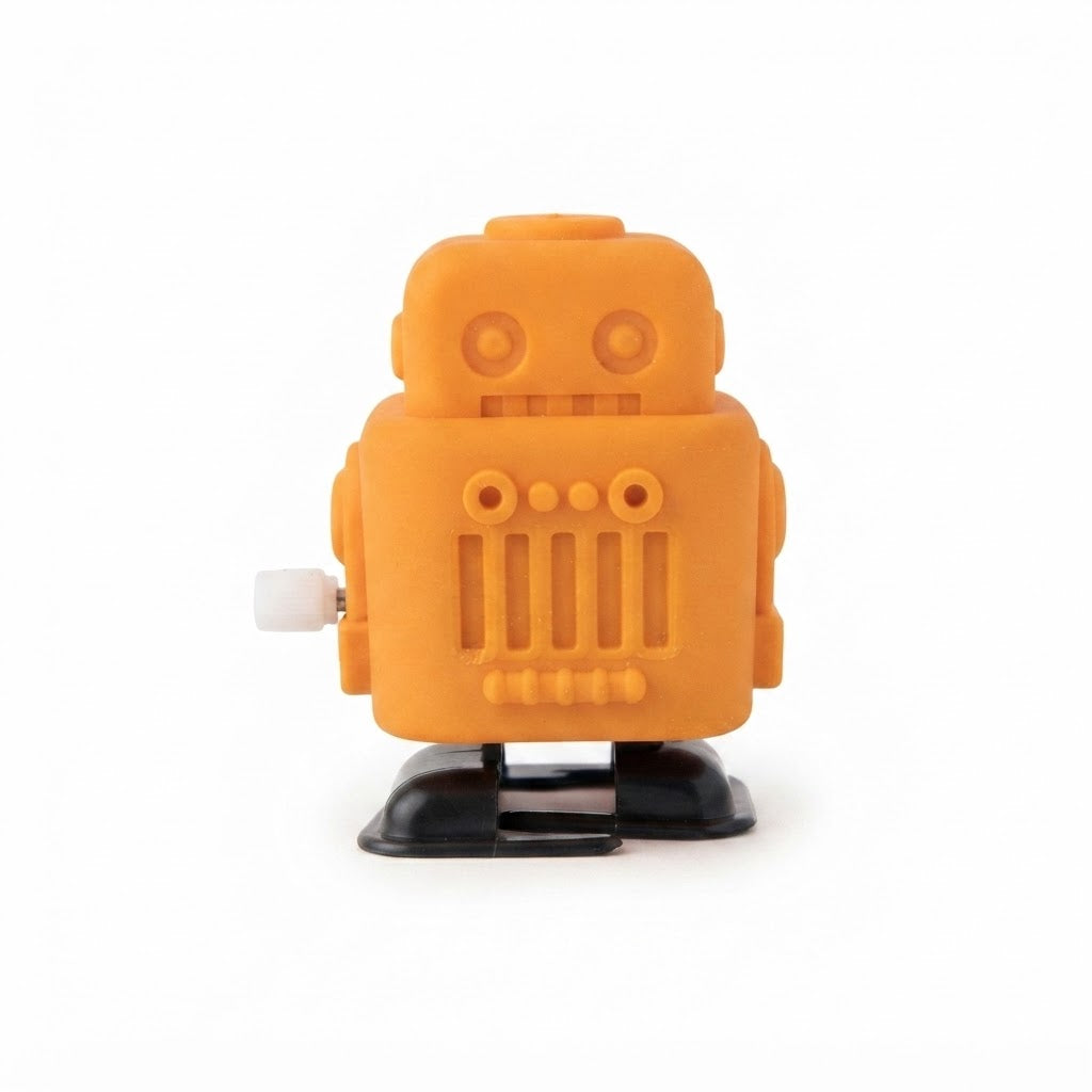 Tochain E2019 Mini Robot Eraser | Super Cute Wind-Up Stationery Toy