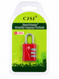CJSJ Travel Sentry TSA-Approved 3-Digit Combination Luggage Padlock – Red